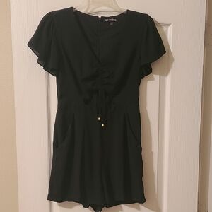 Express Romper Black  Women's SZ 4